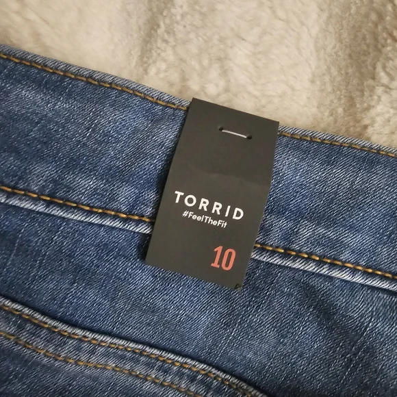 NWT Torrid Classic Blue Jean Shorts - Picture 4 of 5